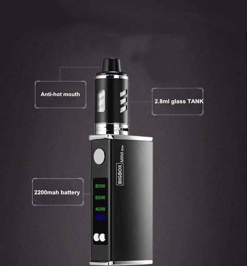 
wholesale 80w e-cigarette Box mod e cigarette 