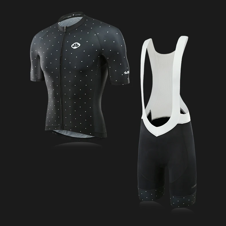 Men Custom Cycling Jersey And Cycling Bib Shorts Set Wholesale Bike wear Bicycle Clothing