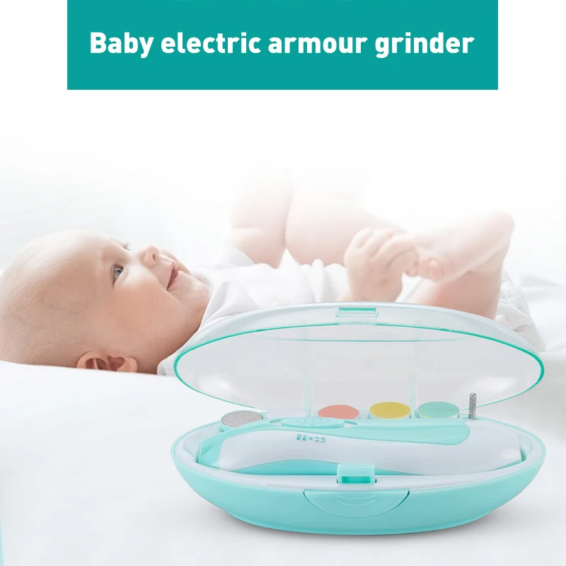 Nail clipper Baby Nail File Electric Nail Trimmer  for Newborn Children Toddlers with LED Light