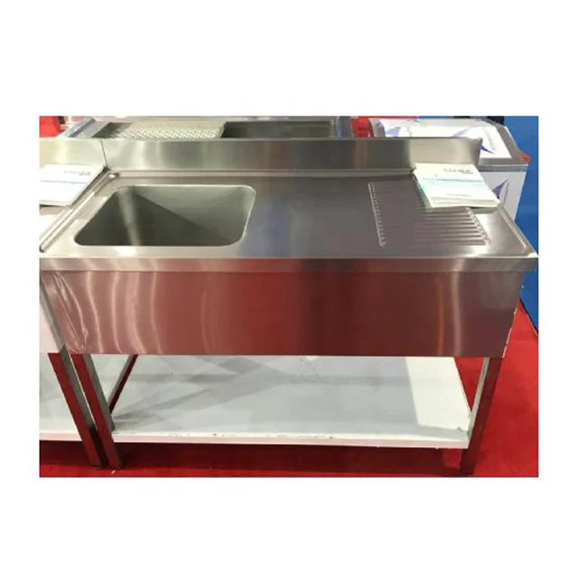 Zhongkai Cosink high quality Industrial big deep Stainless Steel Fish Cleaning Sinks