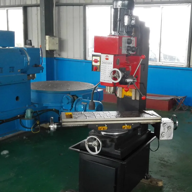 Provide high quality Chinese-made drilling and milling machine ZX50