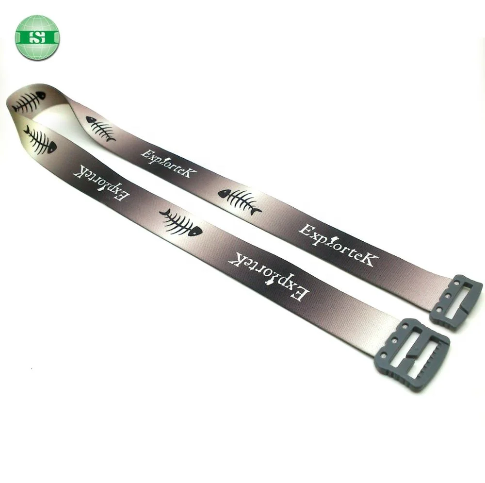 Customized design adjustable buckle stretching elastic head band for headlamp