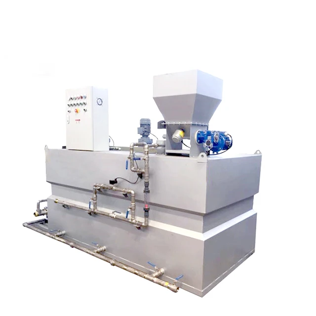 polymer mixing tank chemical dosing automatic polymer PAM preparation unit