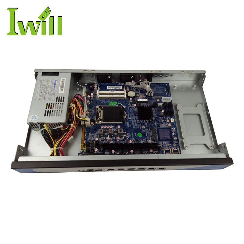 Компьютерный серверный шкаф NS-1U8L(Z87) платформа для монтажа в стойку 1u сервер поддерживают pfsense