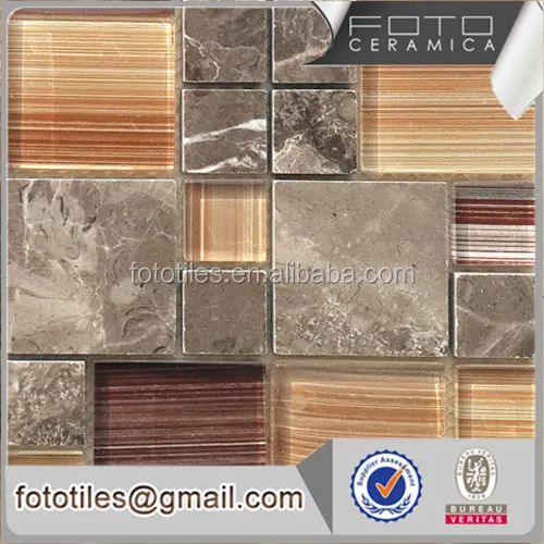 Style selection glass stone mosaic for construction & real estate
