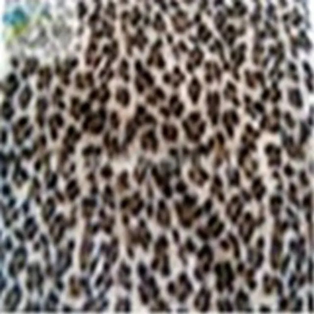 Leopard Printed Cashmere Fleece Fabric for toy and sofa