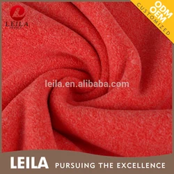 Wholesale knitted 100% Polyester super thick polar fleece fabric