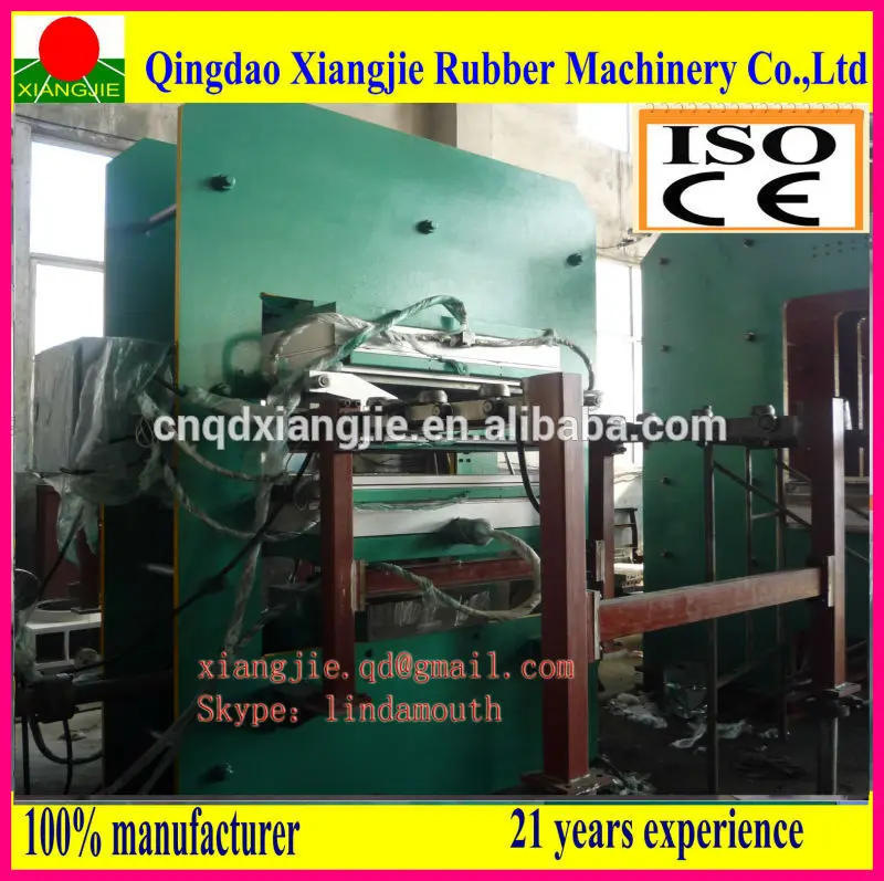 1100*1100 резиновые плитки гидравлический пресс для вулканизации резиновой плитки, резиновый коврик