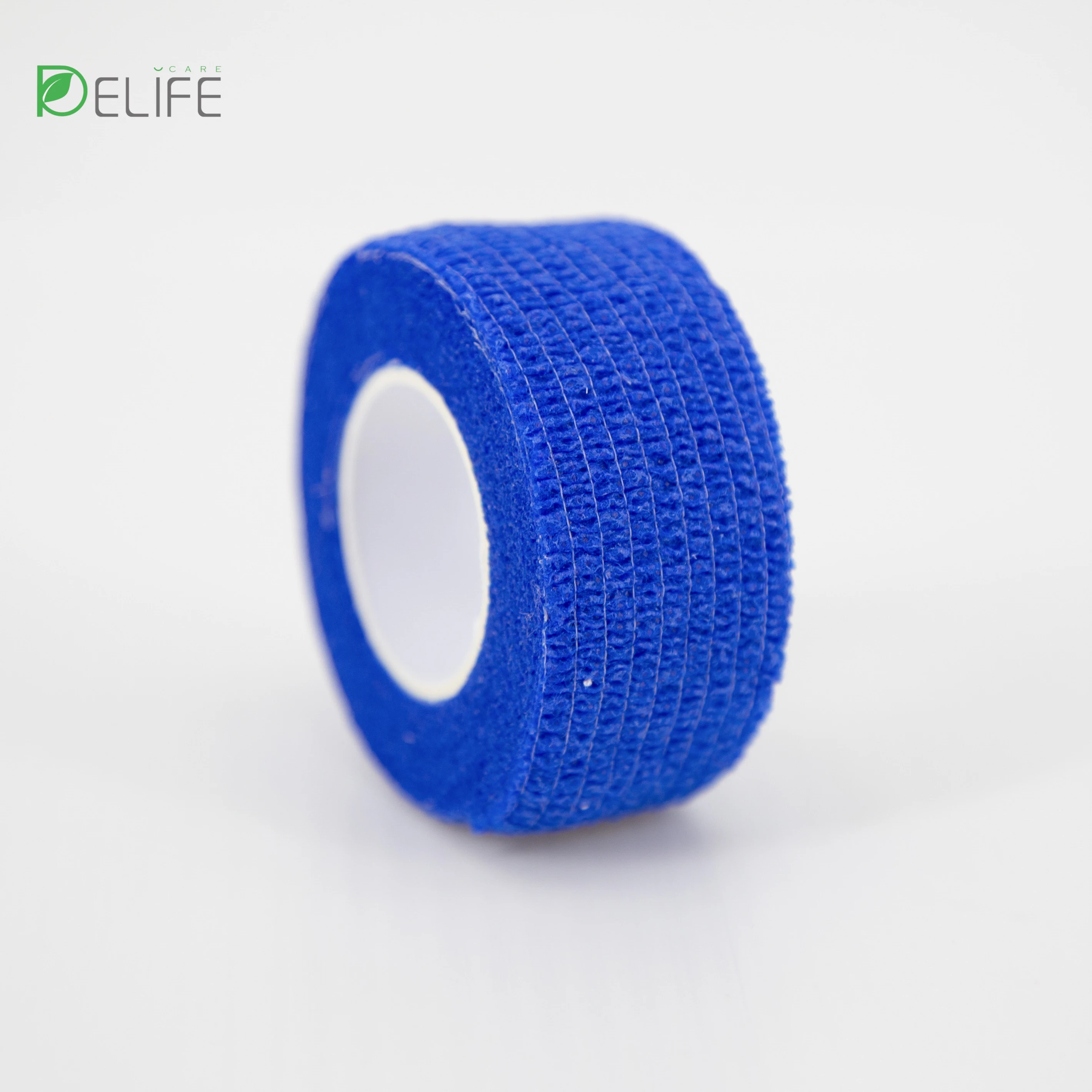 Хлопковая эластичная самоклеящаяся эластичная марлевая когезионная повязка рулон для людей и домашних животных медицинская