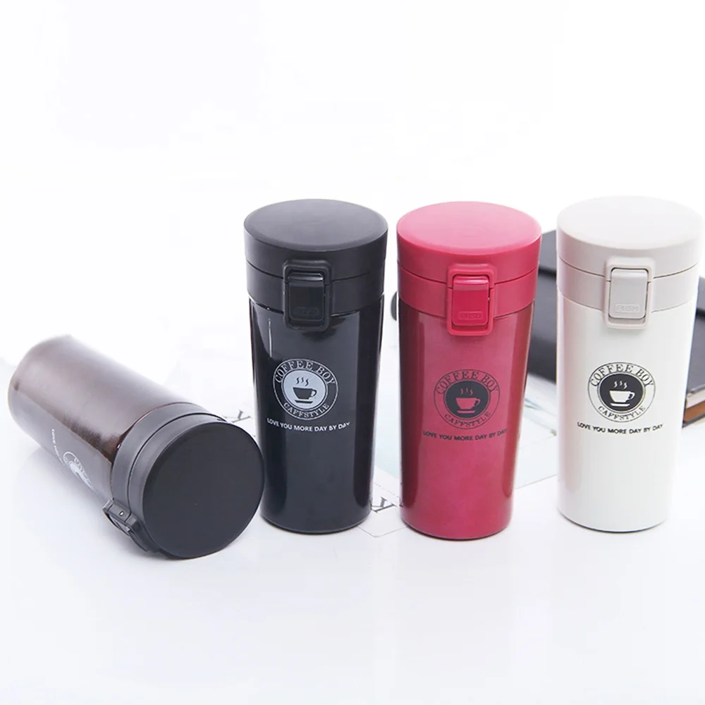 380ml Eco-Friendly Portable New Stainless Steel Vacuum Coffee Thermos