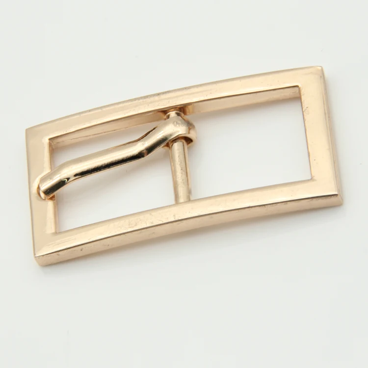 High Grade Alloy Rectangle Adjustable Metal Pin Buckle For Women Handbags