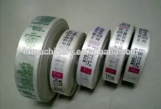 label разрезая машина