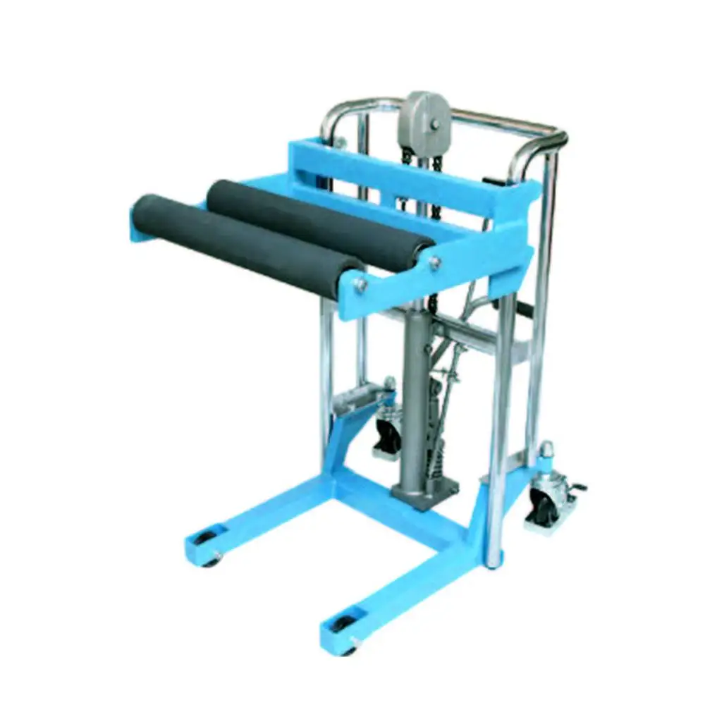 Manual Hydraulic Roll and Reel Work stacker
