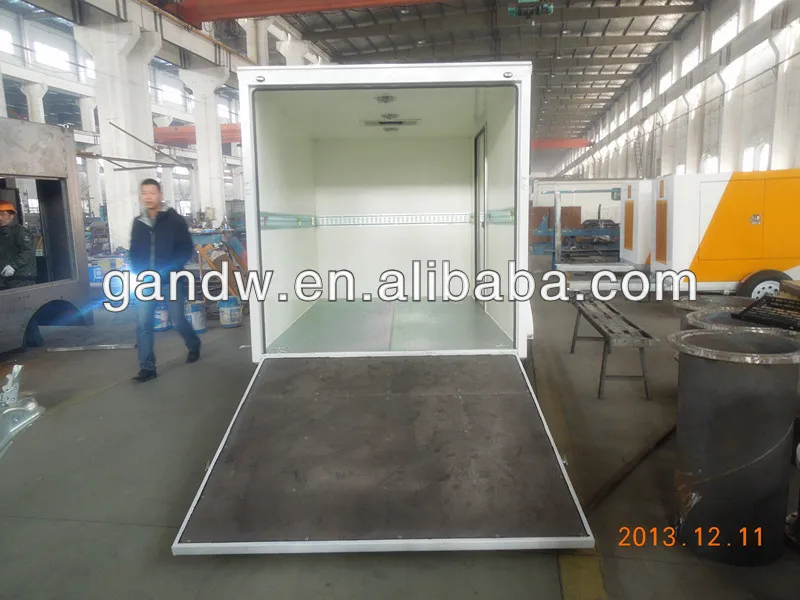 Enclosed Cargo Trailer Rear Ramp Door