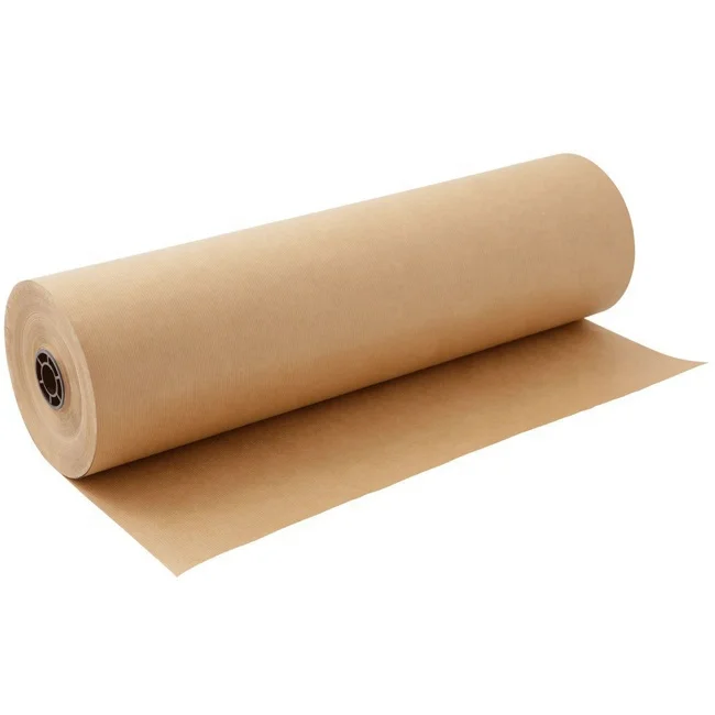 
factory brown wrapping kraft paper roll 