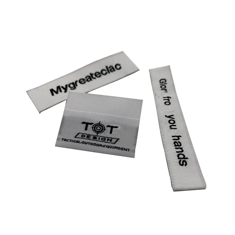 Brand Name Wholesale Fabric Custom Garment Jeans Custom T-Shirt Tags Design Printed Clothing Label