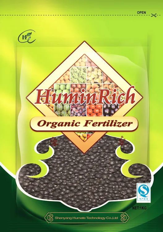 Huminrich Control Release Black Urea Humic Acid Organic Tomato Granular Mkp Fertilizers