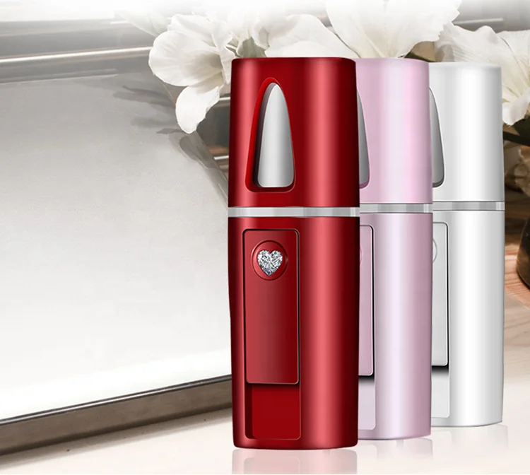 Портативный Перезаряжаемый Электрический отпариватель для лица мини-увлажнитель устройство ухода за кожей нано-распылитель тумана