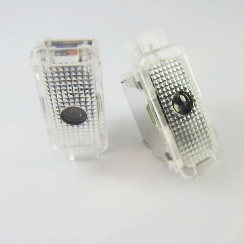 ANGELHUE 2019 new product Aluminum case fit for audi A1 A2 A3 A4 A5 A6 A7 LED door  logo light projector