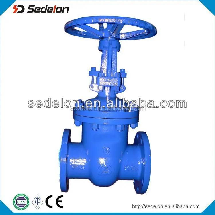 
ASTM A216 WCB Flanged Manual Operated Gate Valve 