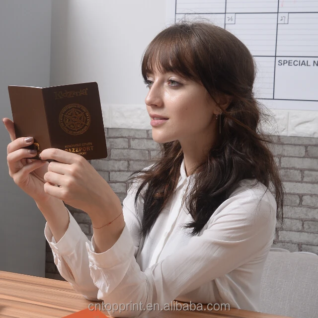 Оптовая продажа, индивидуальная печать на искусственном паспорте высокого качества