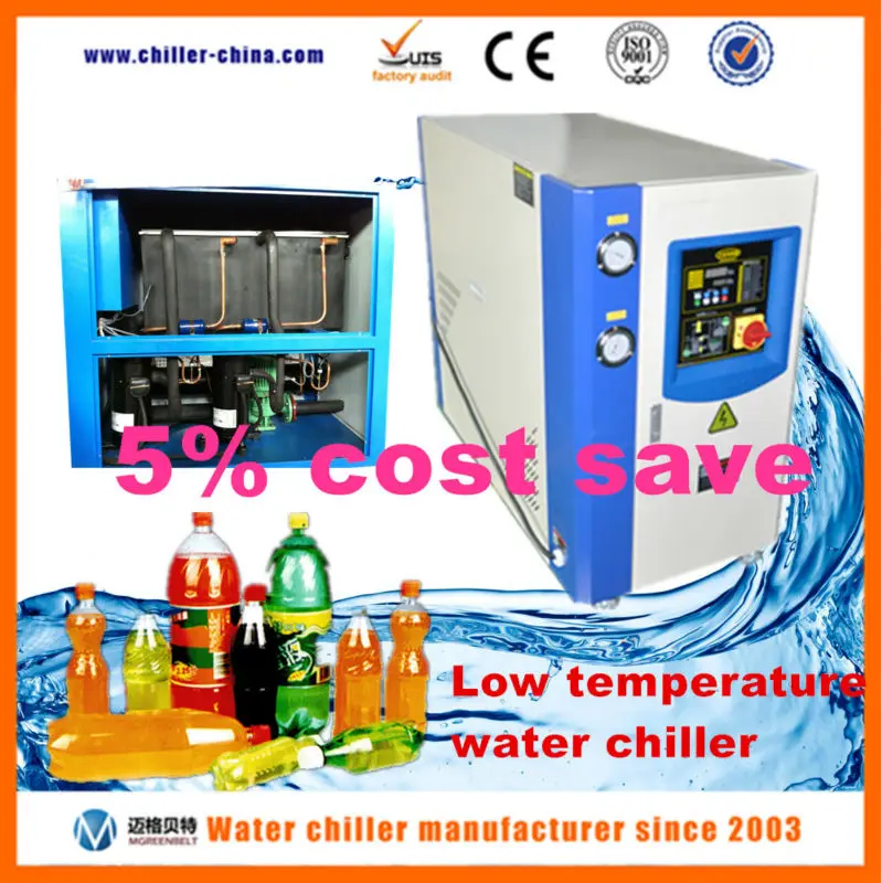 copeland компрессора 10hp промышленного водяного охлаёдения низкая температура воды охладитель