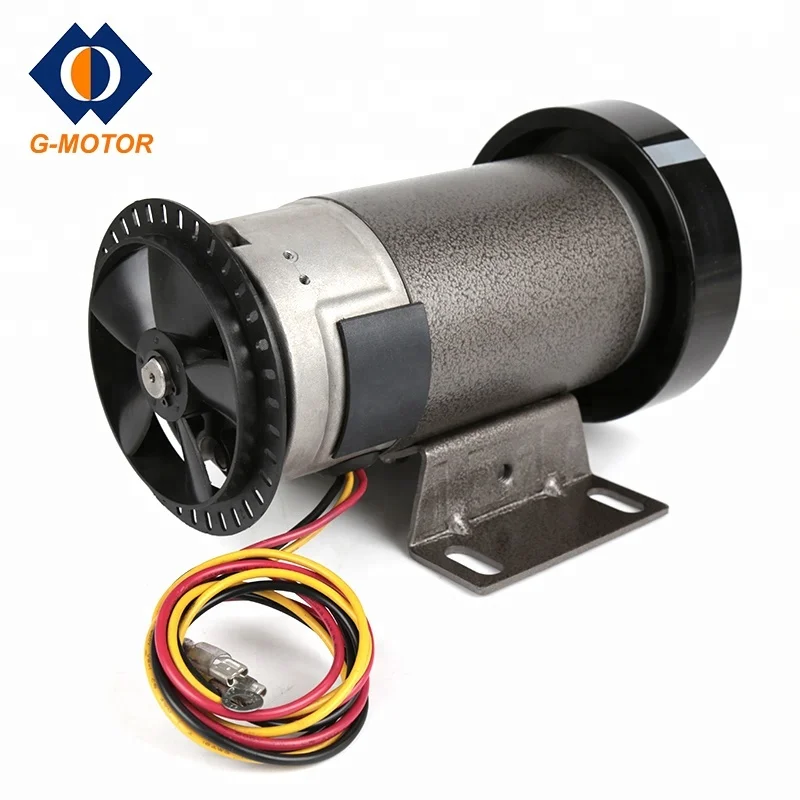 
2019 hot sale 0.8HP 180v 95mm diameter dc treadmill motor for fitness equipment 