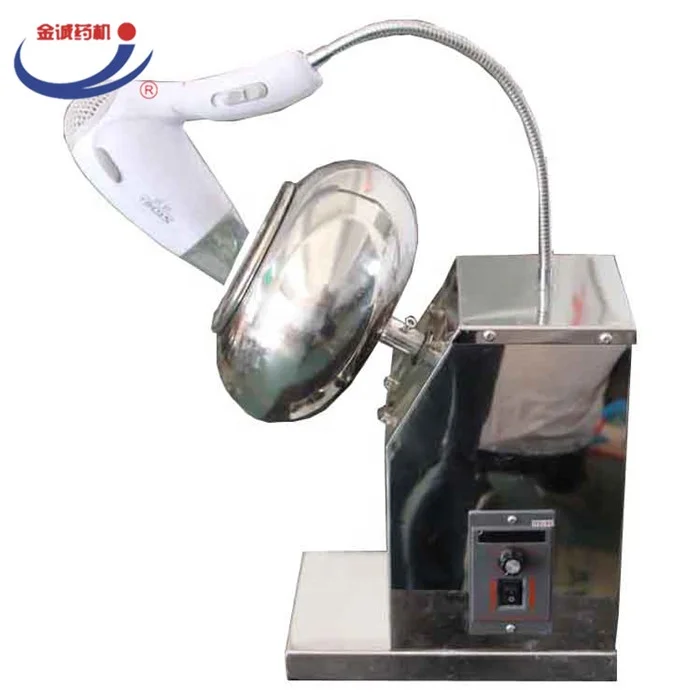 Candy polishing machine peanut sugar chocolate coating pan system