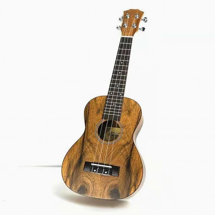 China Family Concert 23inch Bass Wood Hawaii 4 Strings Ukulele Bass Guitar
