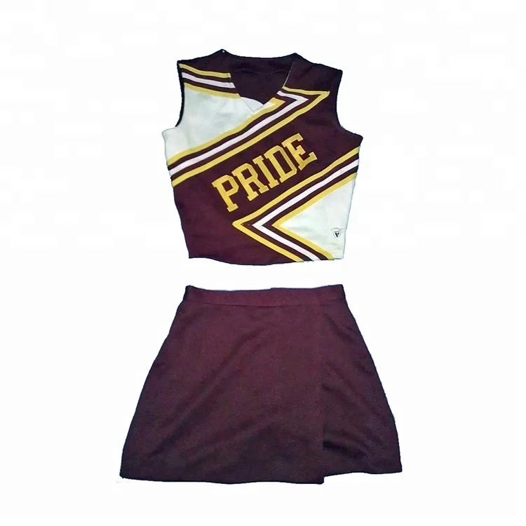 Sublimation Women Sexy Cheerleading Uniform Skirts Suit Dresses