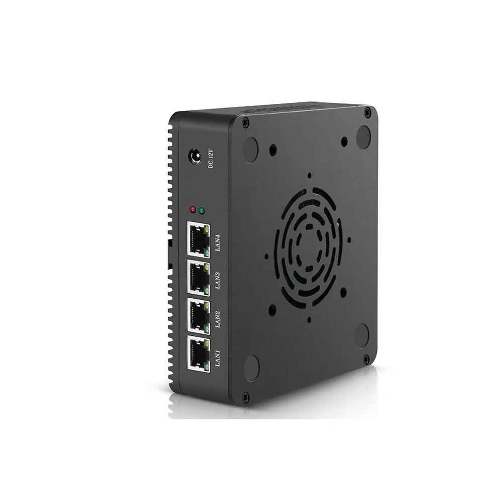  Мини-ПК XCY J1900 4 порта LAN четырехъядерный потока VGA Wi-Fi