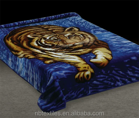 Mink blanket in china/raschel blanket