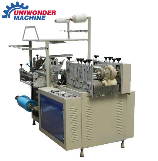 double elastic PE shoe covers machine made/ elastic shoe cover machine