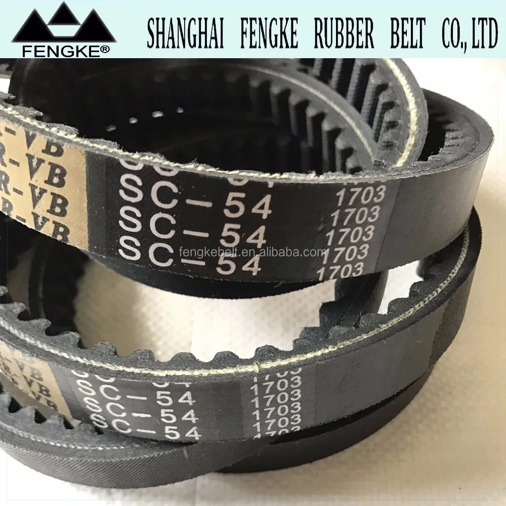 High Quality Agricultural V Belts TYPE SC54