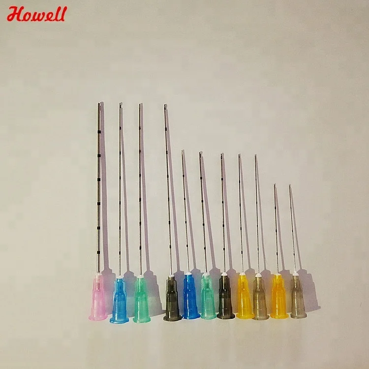 Medical Micro Cannula Flexible Disposable Blunt Tipped Needle