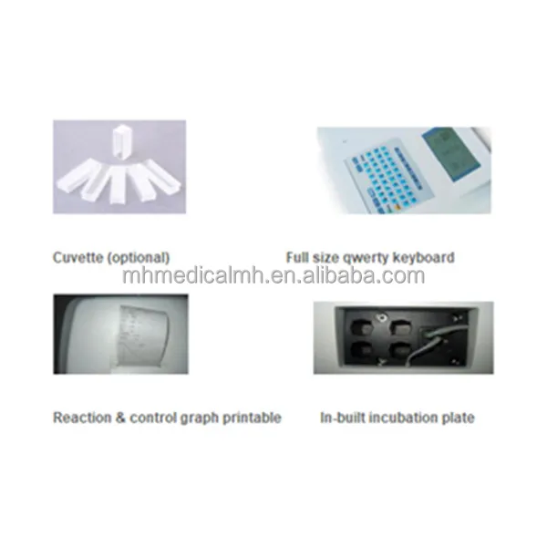medical lab equipment semi auto chemistry analyzer diagnostic equipment