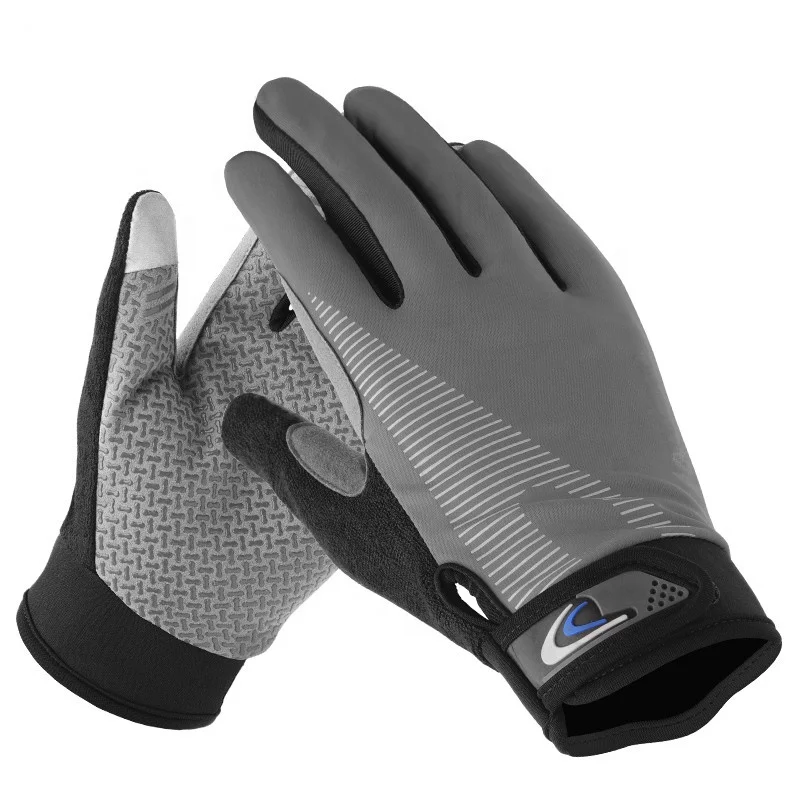 Outdoor sports bicycle cycling racing trainer exercise full finger sport gloves with good quality