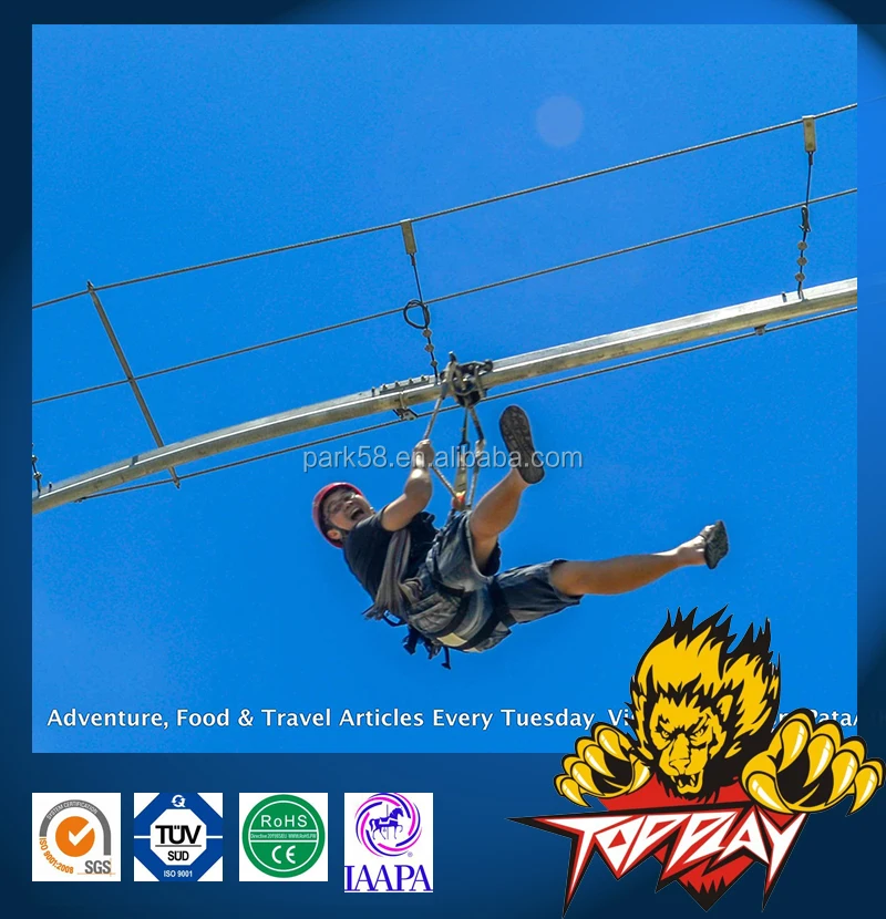 Customized The Rollercoaster Zipline - Skywalker - Adventure Builders