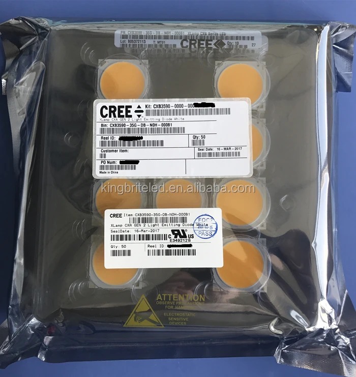  CREE CXB3590 3500K DB 36V 80CRI CXB3590-0000-000N0HDB35G