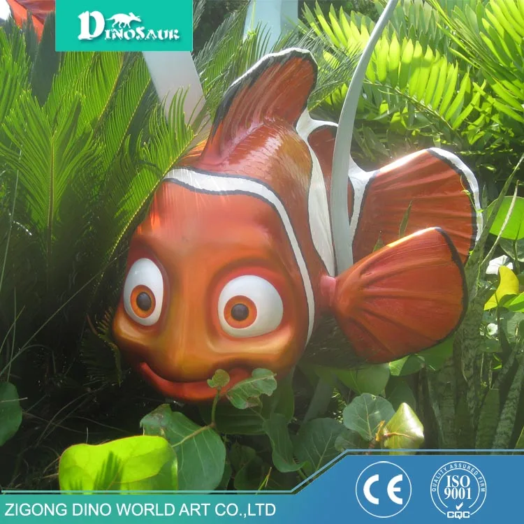 Finding Nemo Cute Fiberglass Cartoon Character Statue