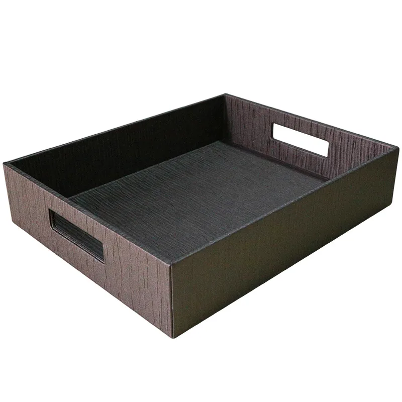 Hotel Room Amenity Supplies Luxury Leather Product Hotel Accessory