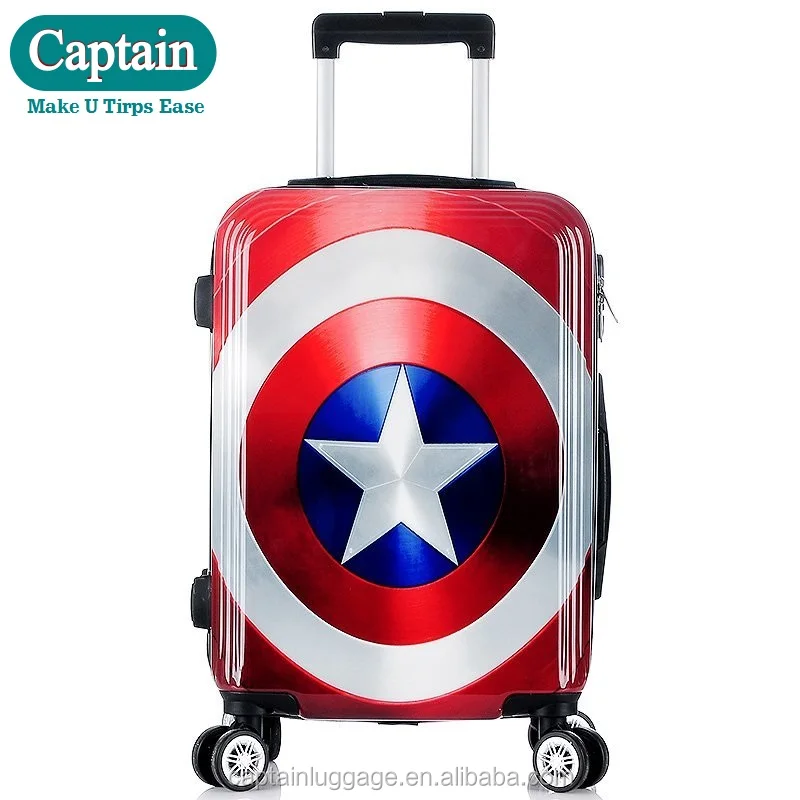 
Captain America ABS PC President Luggage, Polo Luggage, Luggage Bags Cases 