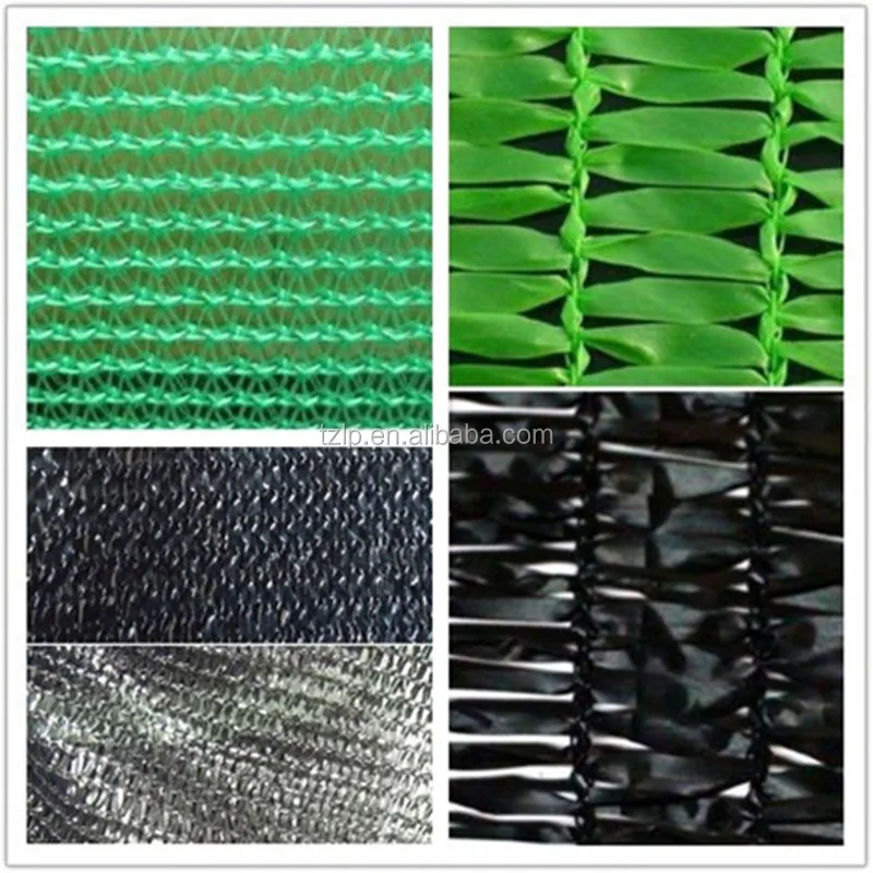 Теплица из Таиланда, сельскохозяйственная зеленая пластиковая Солнцезащитная сетка с коэффициентом тени 50%