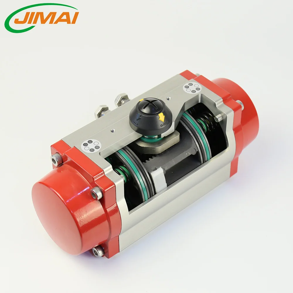 
Rotary JAT Series Ball Valve Butterfly Valve Double Acting Pneumatic Actuator 
