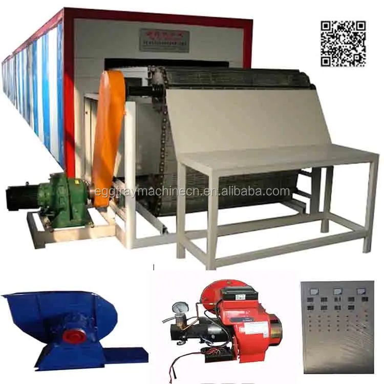 Semiautomatic Paper Cake Egg Tray Making Machine