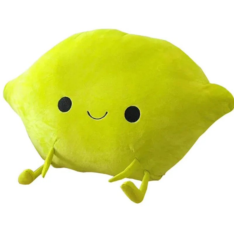 Cushion Pillow 40cm Stuffed Plush Toy Fruit Super Soft Cute Plush Stuffed pear mango grape plush fruit toys