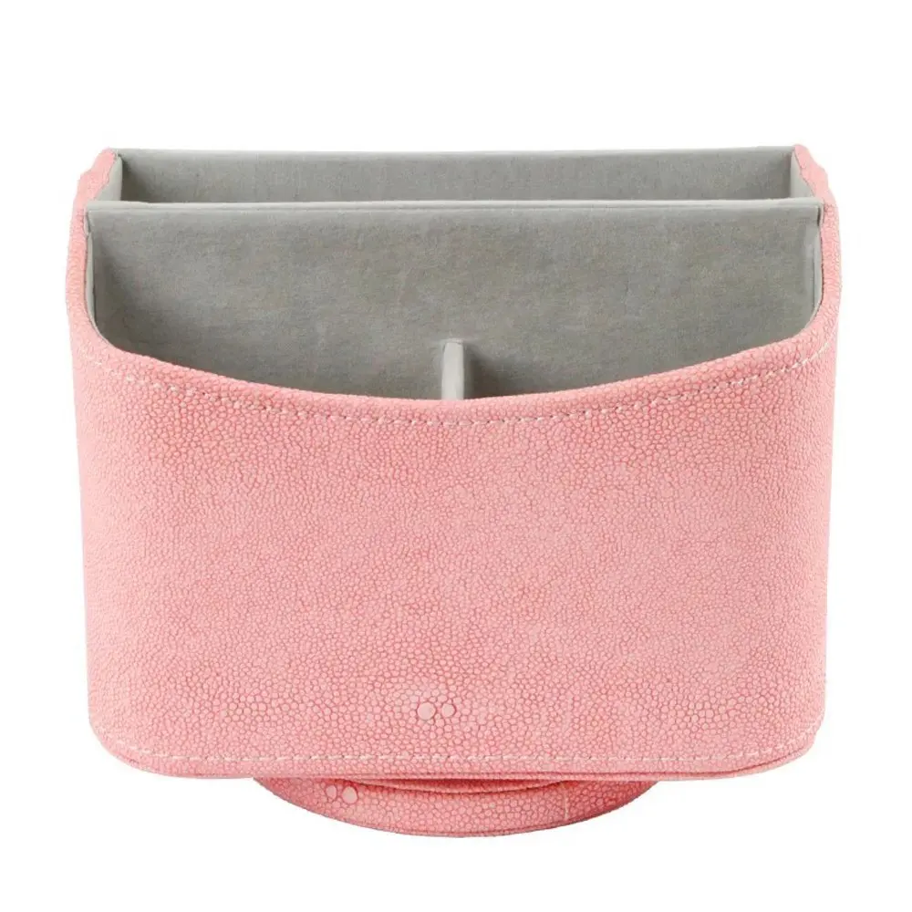 
Creative European High-grade leather multi-color Remote control box makeup holder Mobile phone Remote holder 