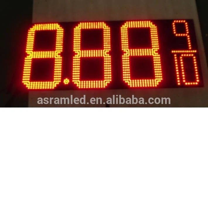 red outdoor rs232 led digital clock display wall clock digital display