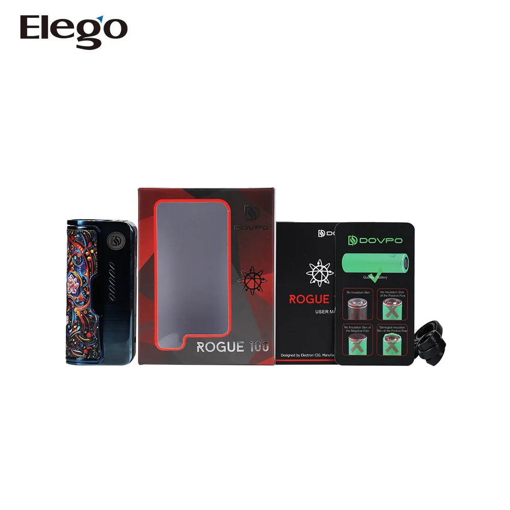 First batch! DOVPO ROGUE 100 Mod wholesale from Elego