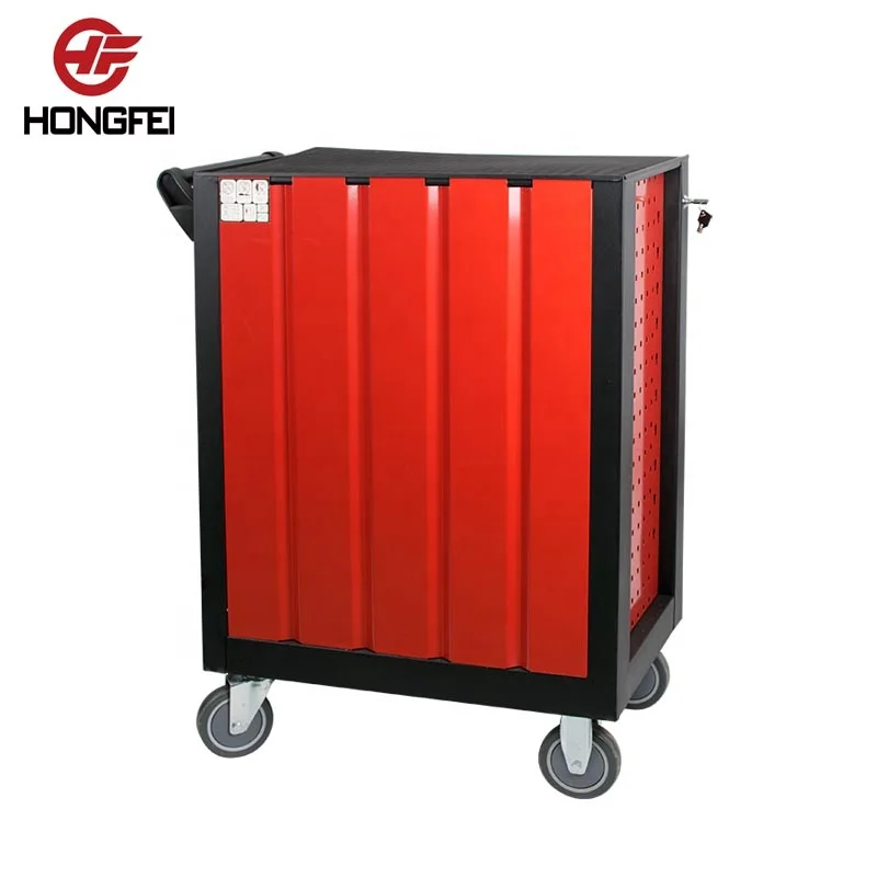 HF 660 Pcs Complete Tools Mechanic Tool Box Set in Trolley Tool Cabinet